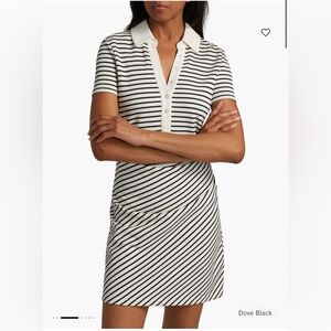 Veronica Beard  Lanier Striped Knit Minidress Size M